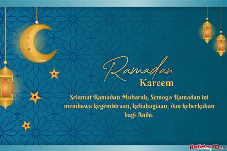 Sesuaikan Kartu Ramadhan Mubarak Dengan Nama Keinginan