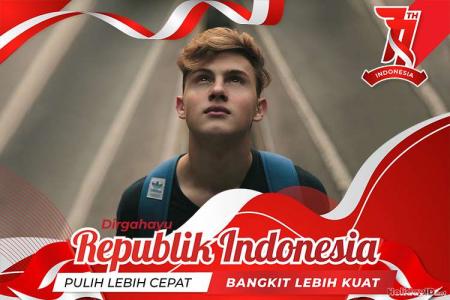 Desain Twibbon Hari Kemerdekaan Indonesia
