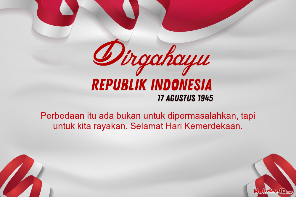 Kartu Ucapan Hari Kemerdekaan Indonesia Ke Berlogo Hut Ri Sexiz Pix 9043