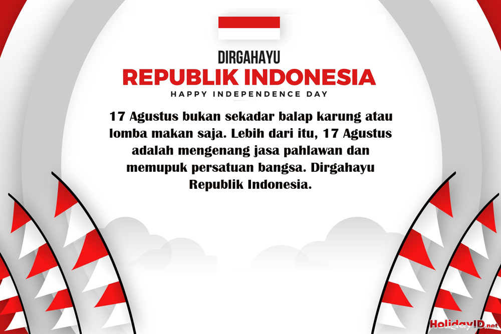 25 Contoh Ucapan Selamat Hari Kemerdekaan Indonesia 2 5260