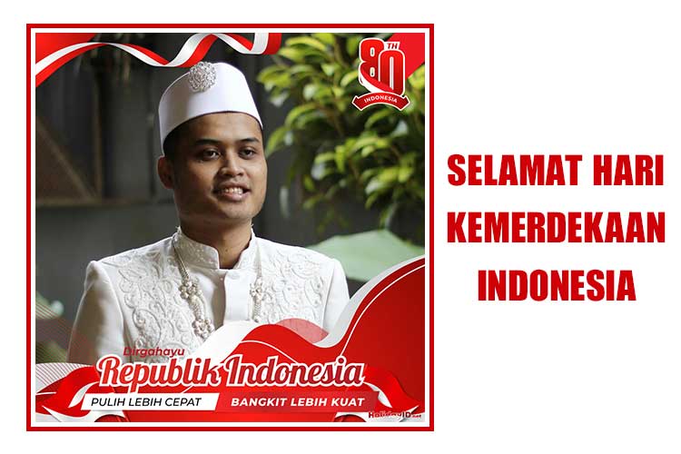 Desain Twibbon Hari Kemerdekaan Indonesia