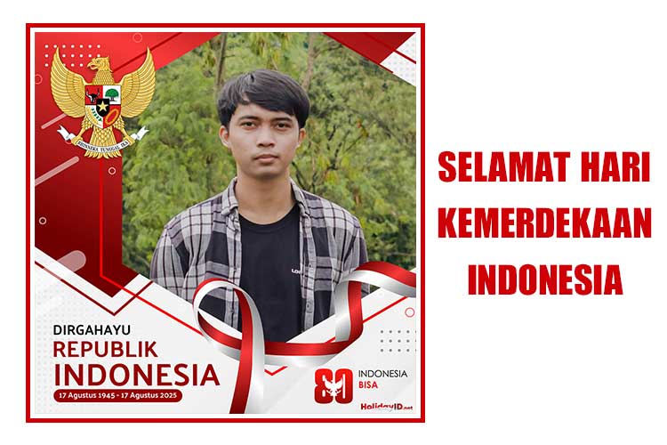 Twibbon Hari Kemerdekaan Indonesia 2025 Free
